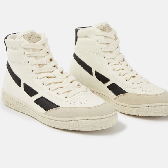 Saye M89 High - Black & off white - modelo’89- men’s 9 - women’s 10.5 pristine - Picture 1 of 4